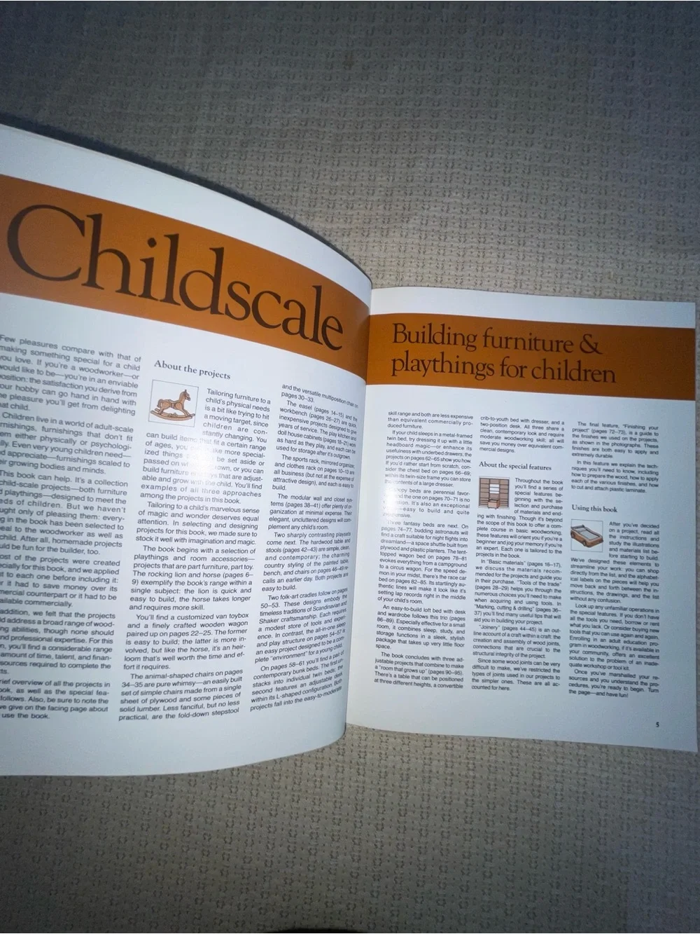 Sunset Children's Furniture Catalog DIY Woodworking Book